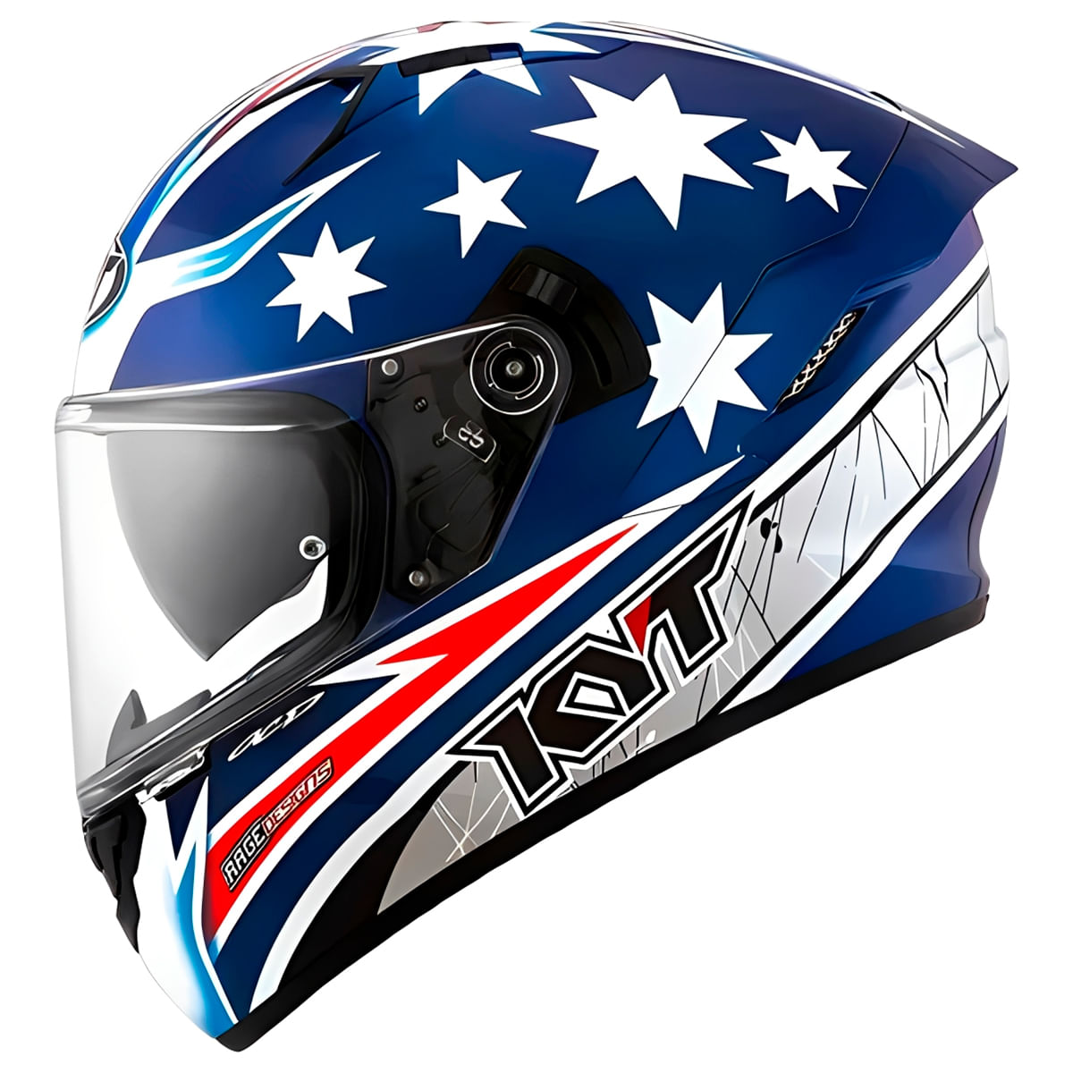 Capacete KYT Striker 2V Brock Parkes